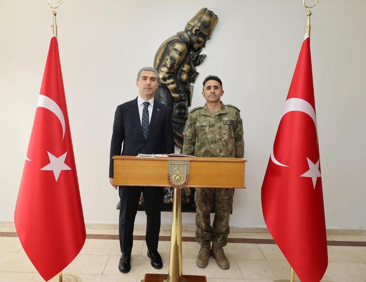 Vali Naci Aktaş’tan mühimmat birliklerine ziyaret