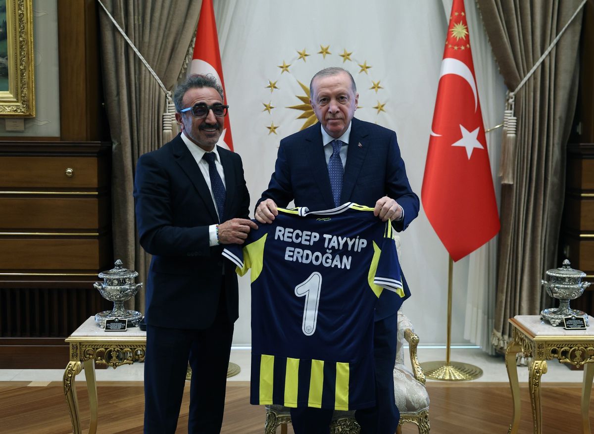 Cumhurbaşkanı Erdoğan, iş insanı Ulukaya\'yı kabul etti