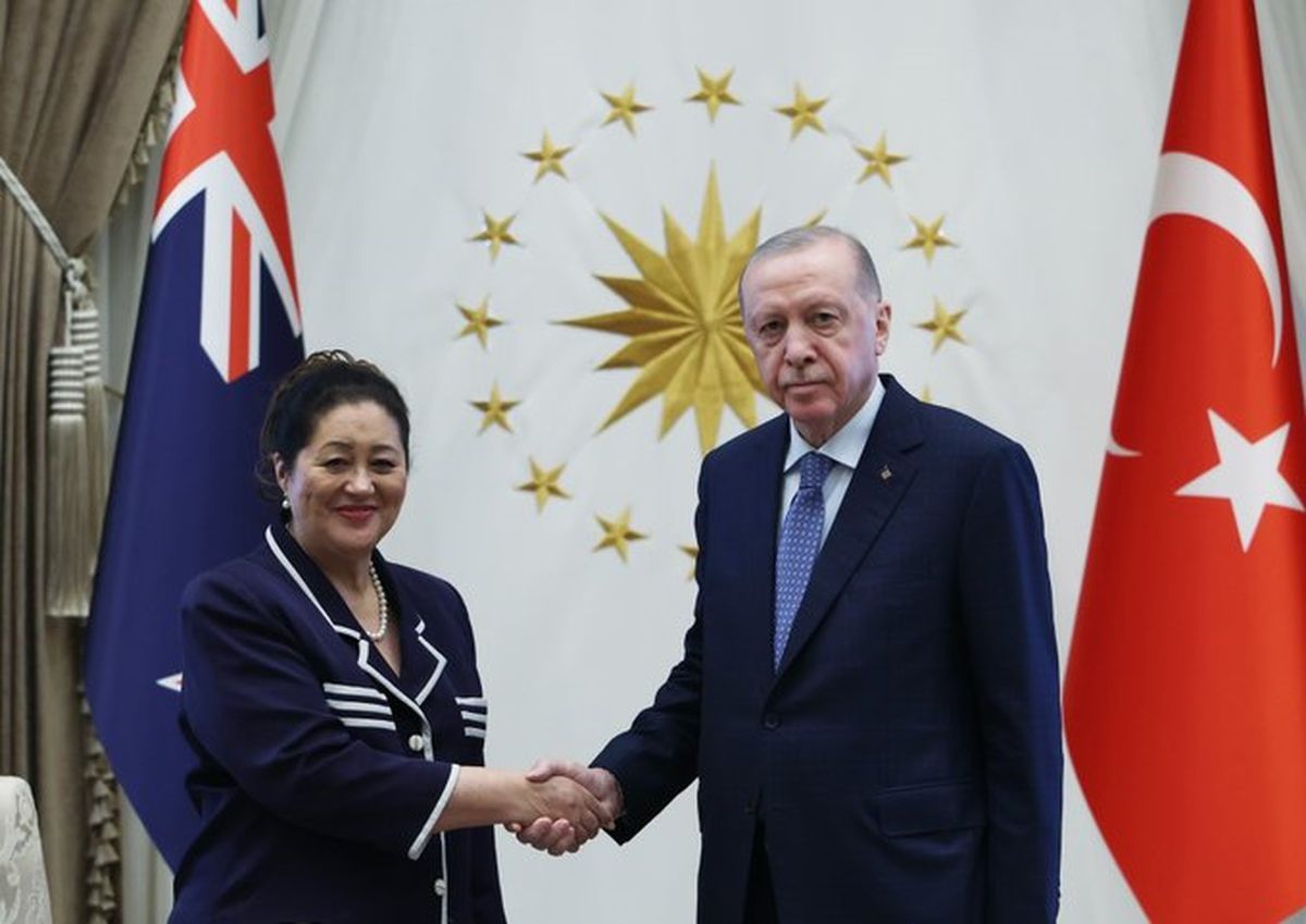 Cumhurbaşkanı Erdoğan, Yeni Zelanda Genel Valisi Kiro\'yu kabul etti