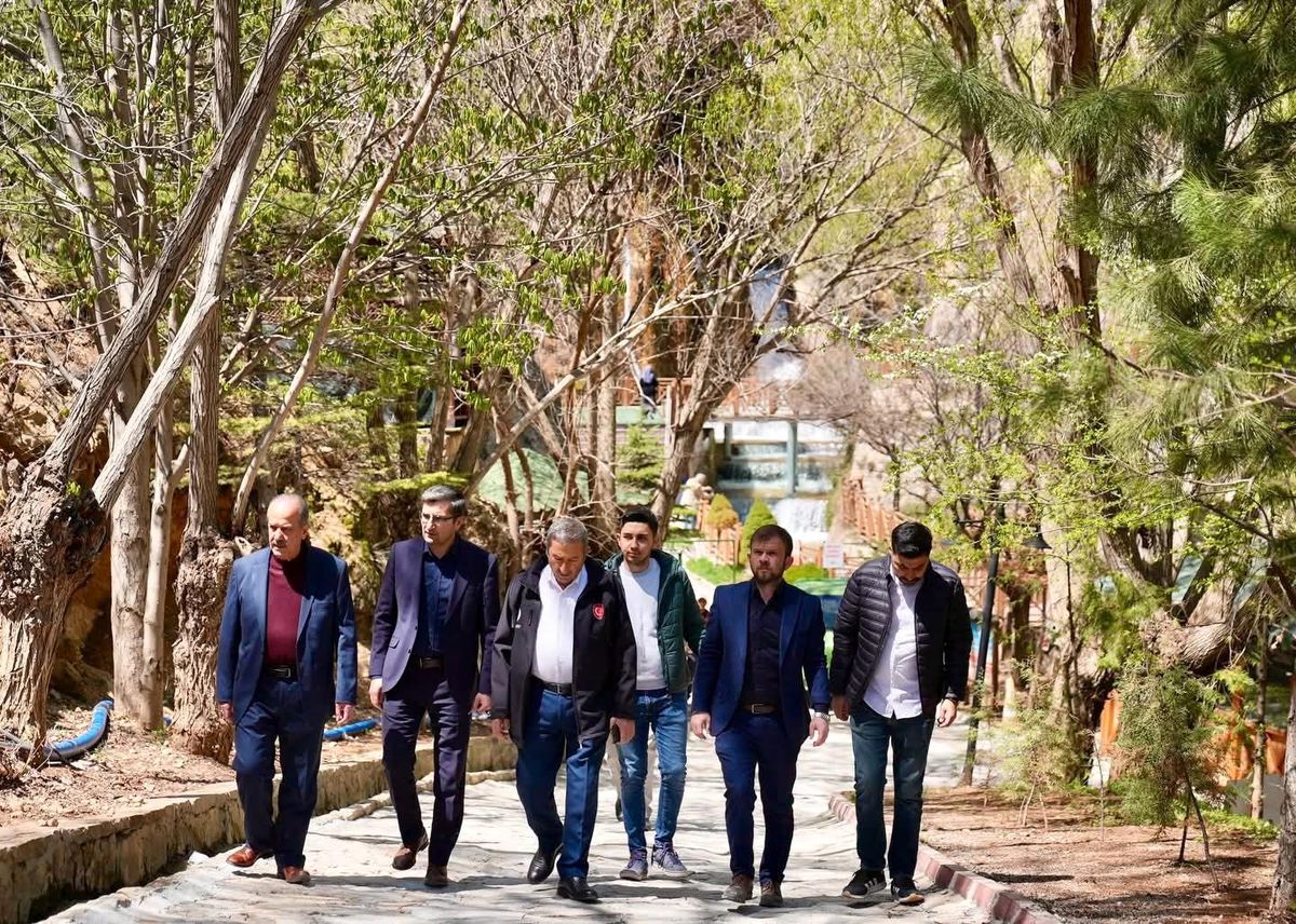 Darende\'de Günpınar Şelalesi yaz sezonuna hazırlanıyor