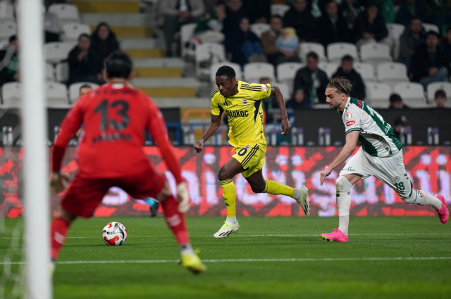 Fenerbahçe, 120+2'nci dakikada yıkıldı! Kupada ilk yarı finalist Konyaspor