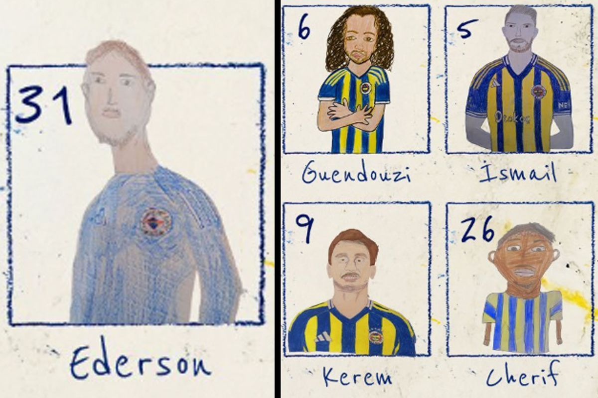 Fenerbahçe\'nin ilk 11\'i çocukların kaleminden geçti