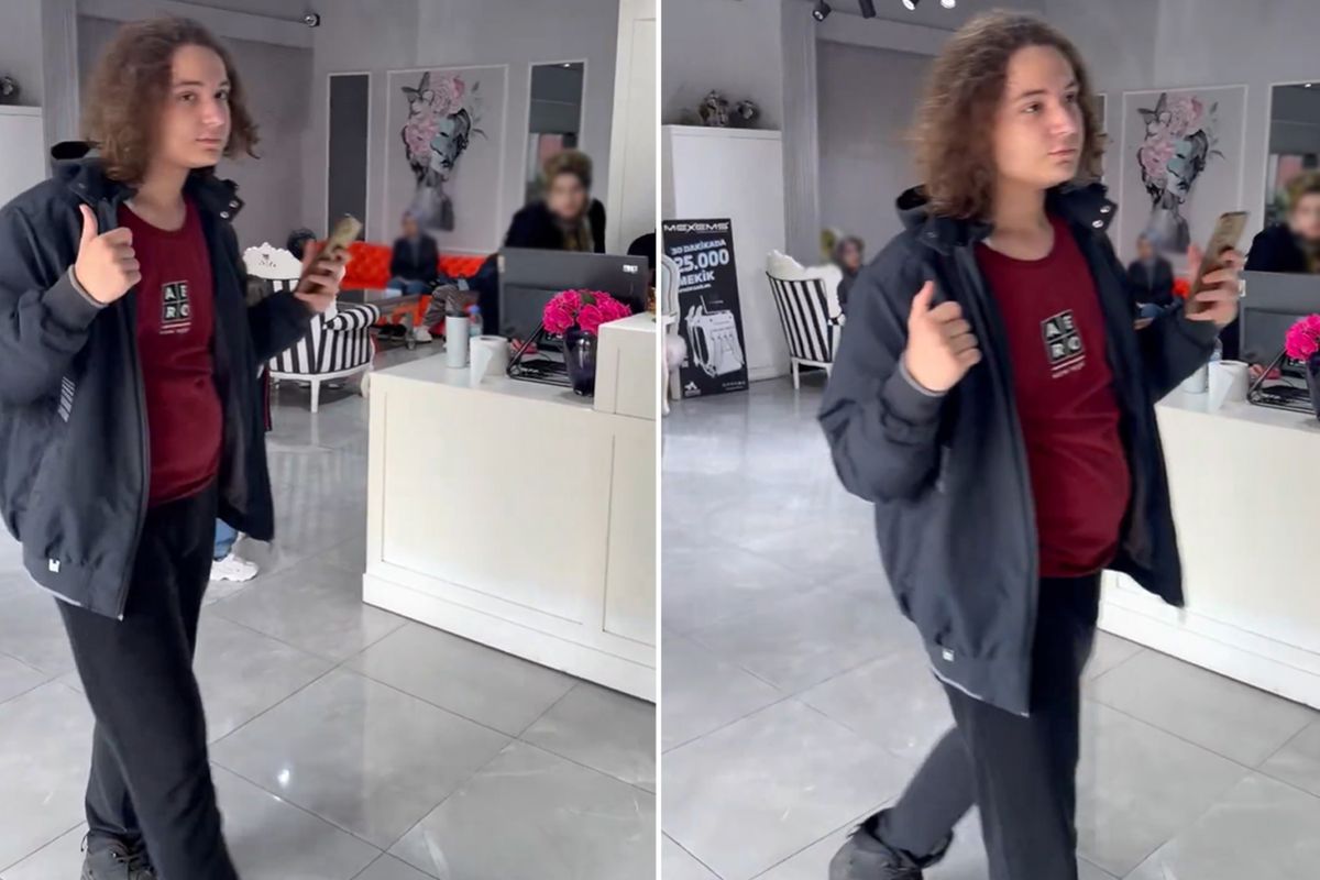 Görüntüler ortaya çıktı! Okul saldırganı olaydan 2 hafta önce annesiyle güzellik merkezine gitmiş