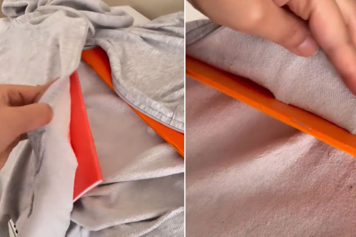 Okul saldırıları sonrası kahreden görüntü! Defterlerden kendine "çelik yelek" yaptı