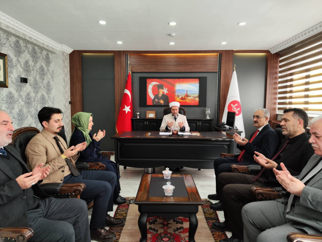 Ağrı İl Müftülüğü görevine atanan Dr. İhsan İlhan göreve başladı