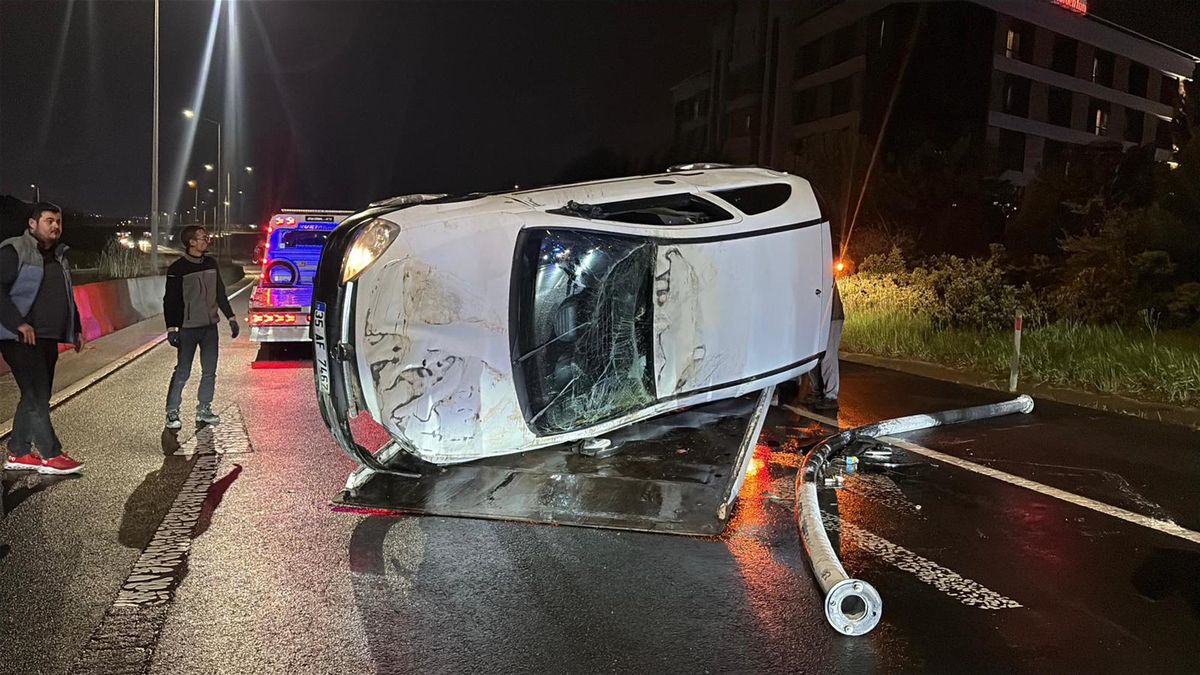 Alkollü Sürücünün Kazası