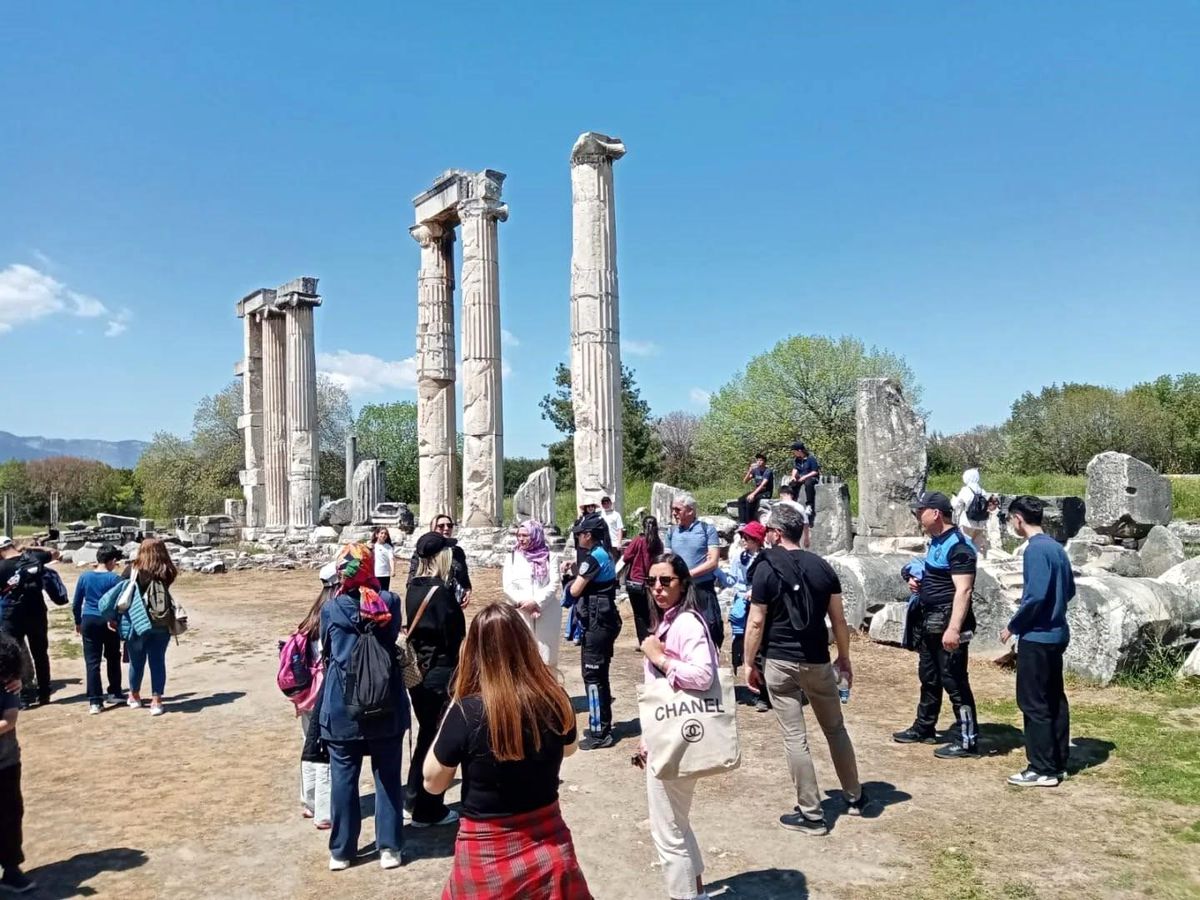 Emniyet Personeli Afrodisias\'ı Ziyaret Etti