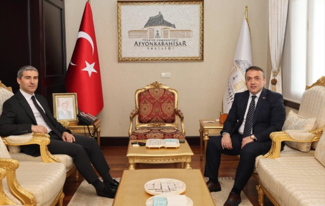 Bilecik Valisi Sözer’den Afyonkarahisar Valisi Aktaş’a ziyaret
