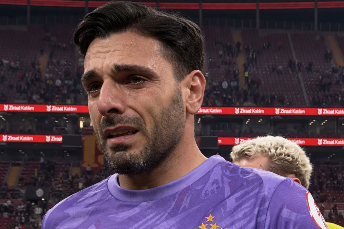 Galatasaray taraftarının protestosuna maruz kalan Günay Güvenç hüngür hüngür ağladı