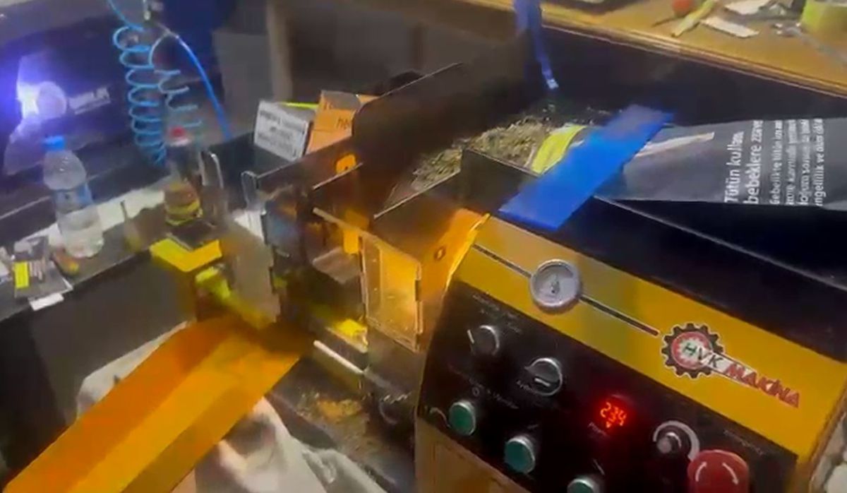 Samsun\'da 1 Milyon Kaçak Makaron Ele Geçirildi