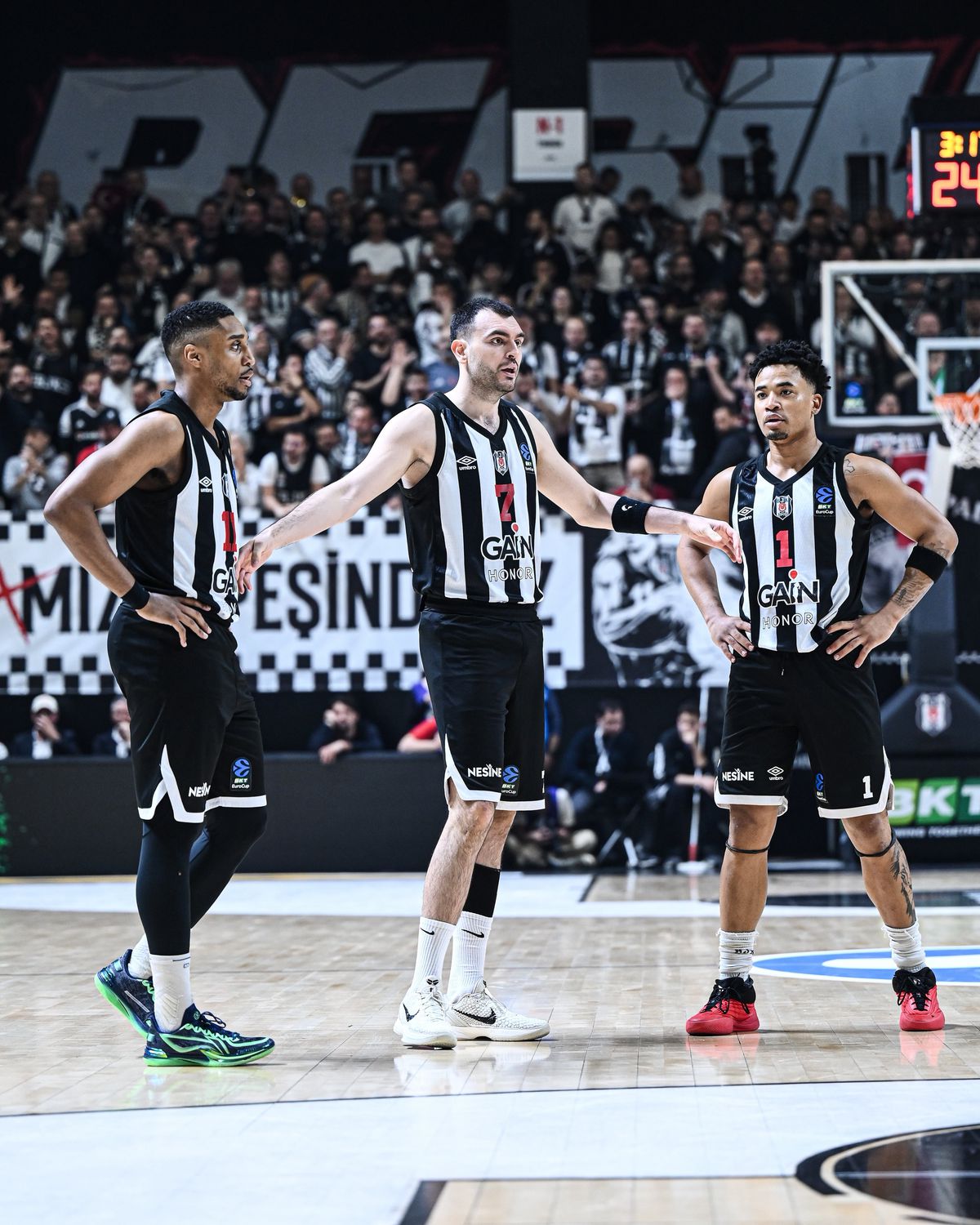 Beşiktaş GAİN EuroCup\'ta İlk Maçta Yenildi