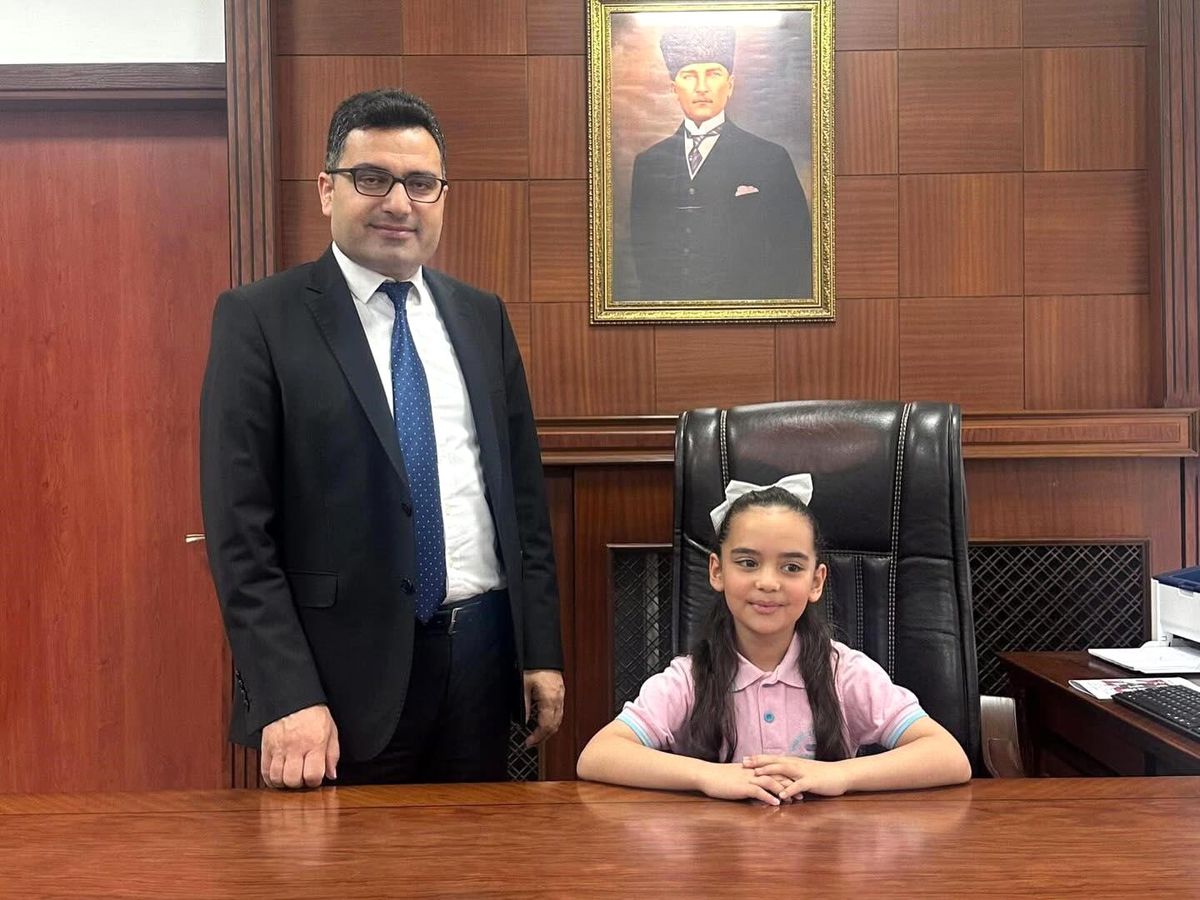 Öğrenciler Kaymakamı Ziyaret Etti