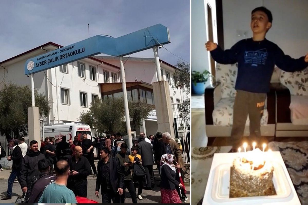 Okul saldırısında öldürülen minik Adnan\'ın odasına astığı not: Çalışan sefil olmaz, bunu unutma