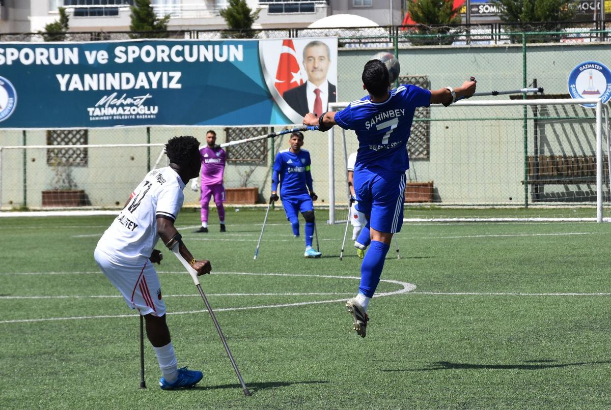 Şahinbey Ampute yarı finalde: Hedef çifte kupa