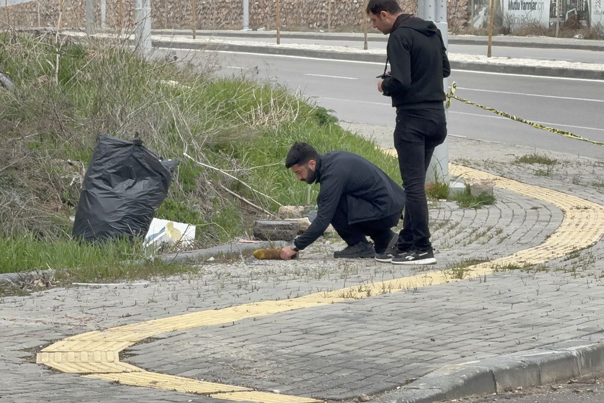 Sivas\'ta yol kenarında havan topu mermisi bulundu