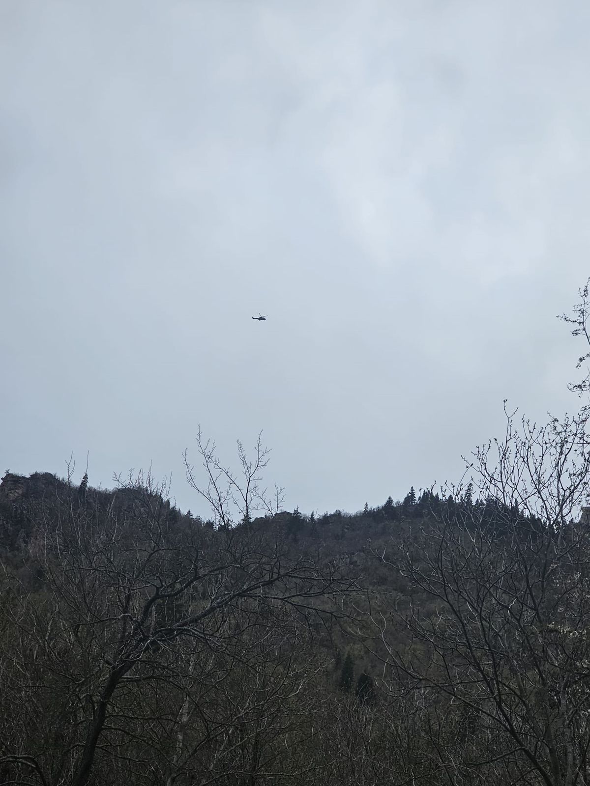 Yaylada Düşen Adamı Helikopterle Kurtardılar