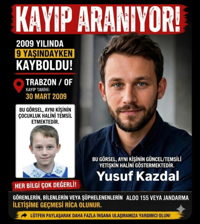 17 yıldır aranan Yusuf'la ilgili 