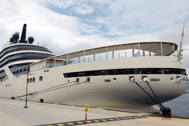 400 milyon avroluk gemi Bodrum’a geldi