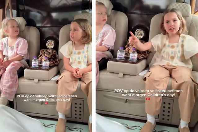 Antalyasporlu van de Streek’in kızı, İstiklal Marşı’nı ezbere okudu