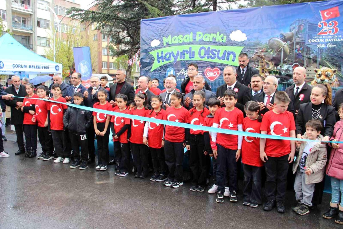 Belediye başkanının koltuğuna oturan çocuklar talimat vermişti: Masal Park hayalleri gerçek oldu