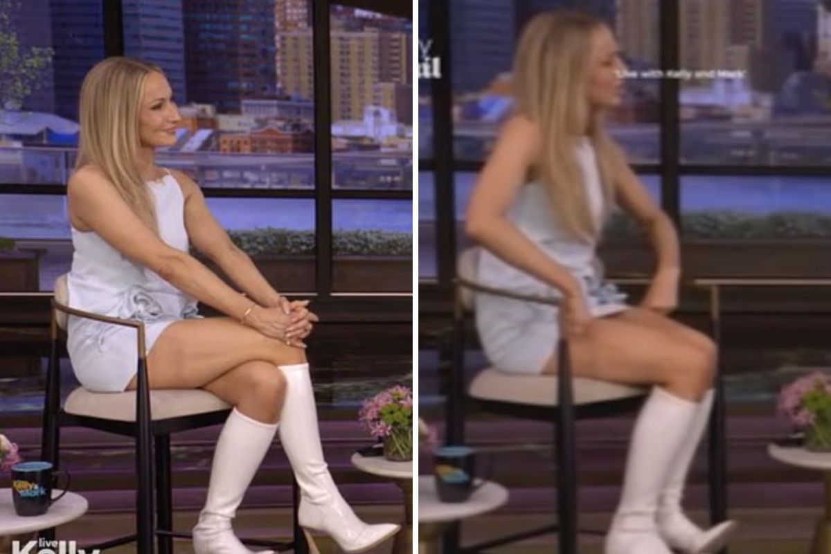 Canlı yayında iç çamaşırı görünen komedyenden sunucuya şok yanıt: \'Sadece senin için...