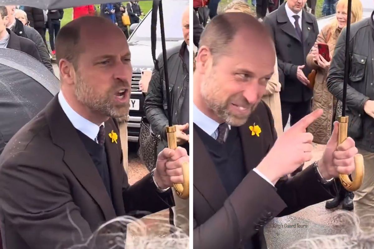 Galatasaraylı taraftar, Prens William\'ı şaşkınlığa uğrattı