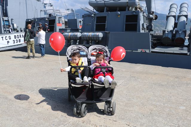 TCG BORA, Çocuk Bayramı’nda Alanya’da Sergilendi