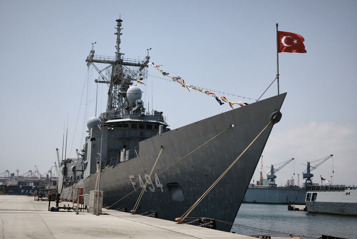 TCG Gökçeada Mersin\'de Ziyarete Açıldı