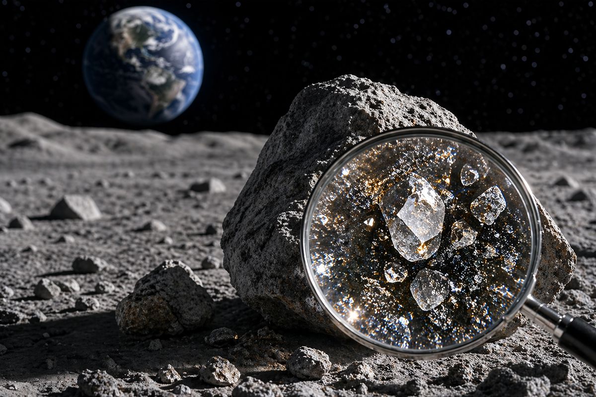 Ay’da yeni keşif! Çinli bilim insanları 2 yeni mineral buldu