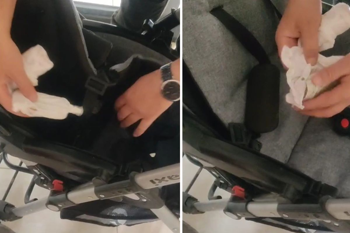 Elazığ\'da dilencinin \'bebek arabası\' hilesi zabıtaya takıldı