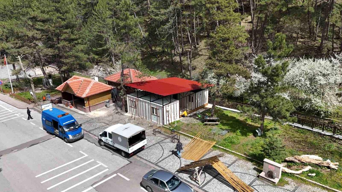 Harabeye dönen Soğuksu Milli Parkı\'nda eksikliklerin giderilmesi için çalışmalar sürüyor