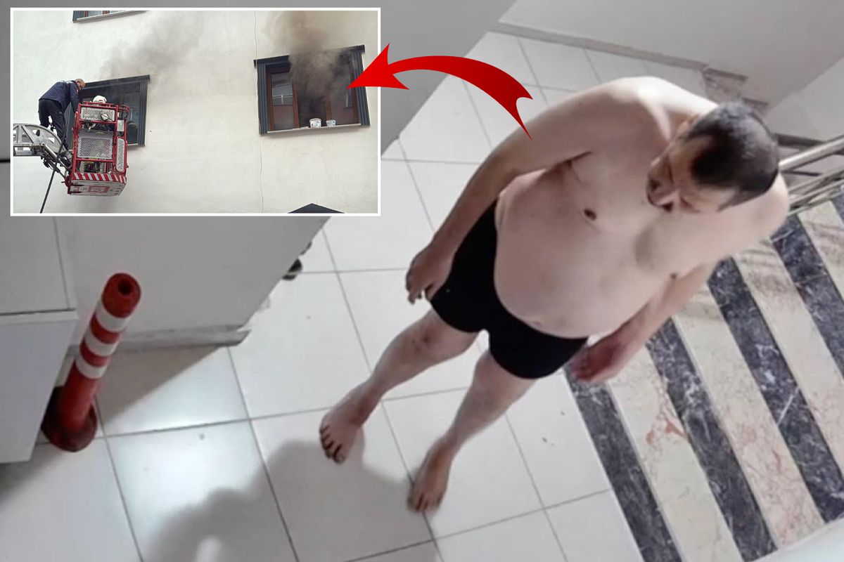 Evini ateşe verdiği için gözaltına alındı; nezarethanede kalp krizi geçirip öldü