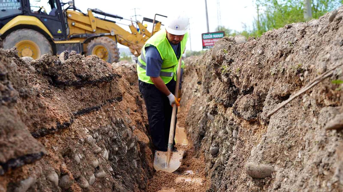 Ortaca\'da 4 bin 250 metre içme suyu hattı yenilendi