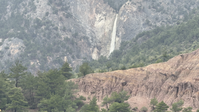 Tokat'ta kuruyan şelale yeniden hayat buldu