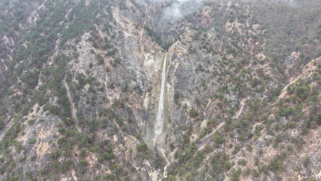 Tokat'ta kuruyan şelale yeniden hayat buldu