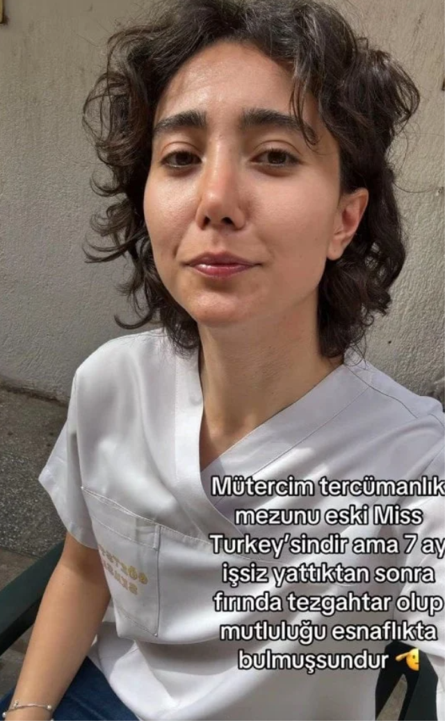 Uluslararası yarışmalarda Türkiye'yi temsil eden manken iş bulamayınca fırıncı oldu