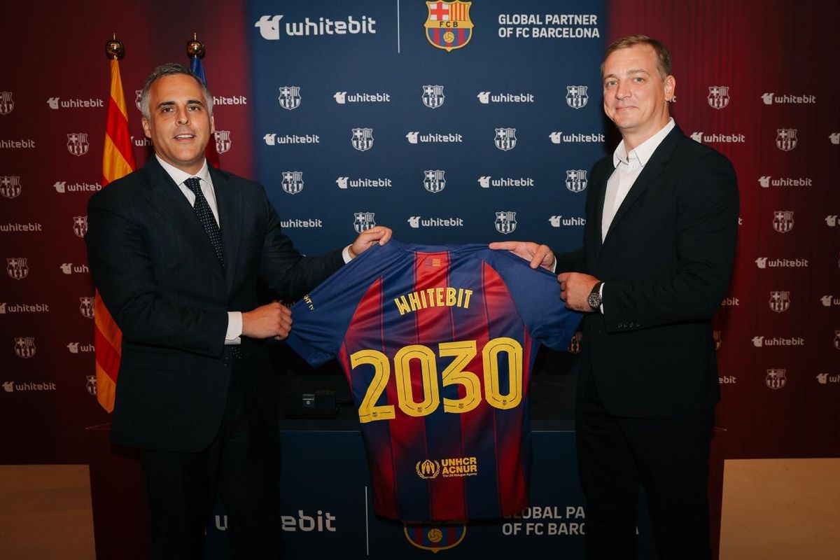WhiteBIT ve FC Barcelona, sporda küresel inovasyonu ileri taşıyacak beş yıllık anlaşmayı duyurdu!
