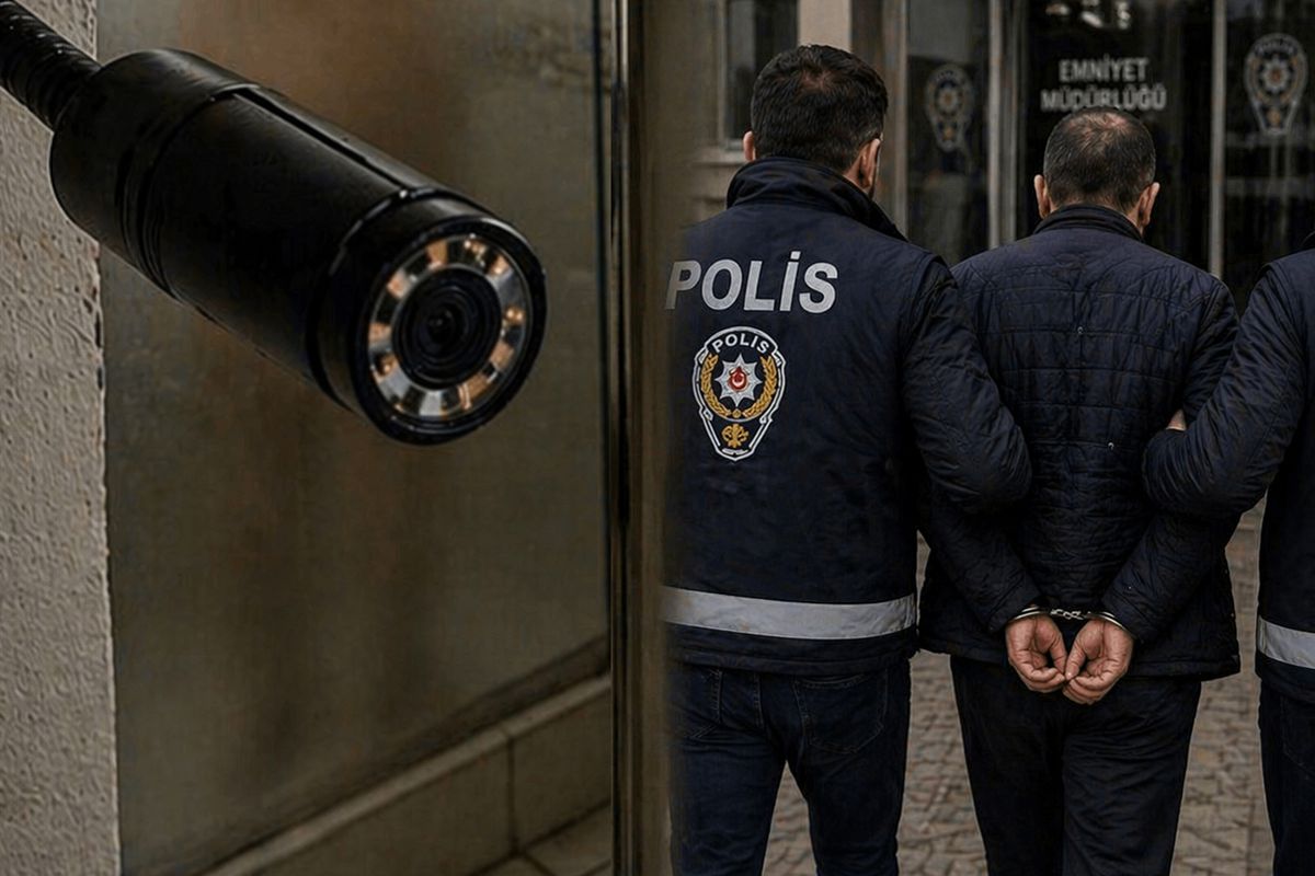 "Yılan kamera" ile rezalet! Duvarı delip komşusunu ve 3 kızını izledi