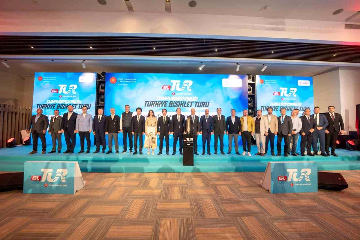 61. Cumhurbaşkanlığı Türkiye Bisiklet Turu\'nun basın toplantısı yapıldı