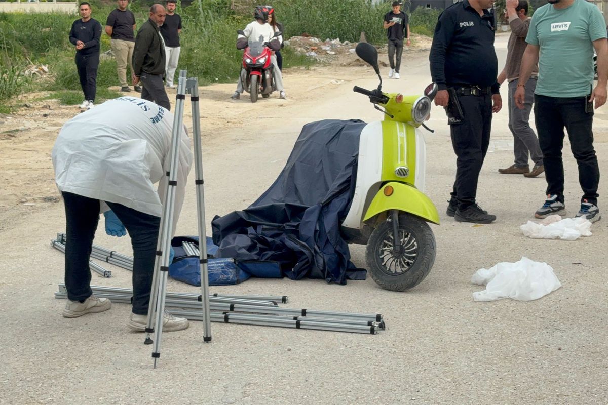 Motosiklet üzerinde kanlı infaz