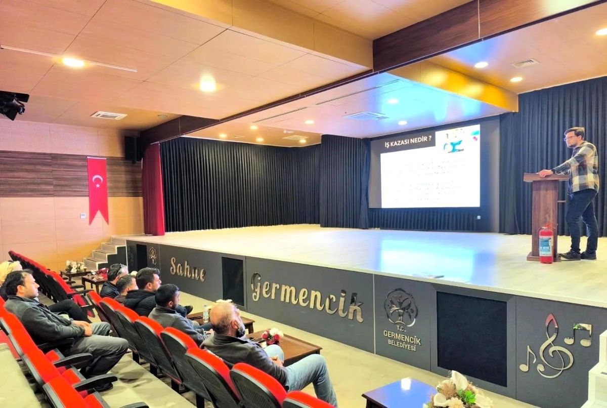 Germencik Belediyesi\'nden personele iş güvenliği eğitimi