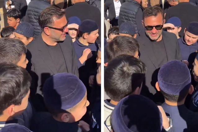 Kur’an kursu öğrencileriyle bir araya gelen Okan Buruk, dua istedi