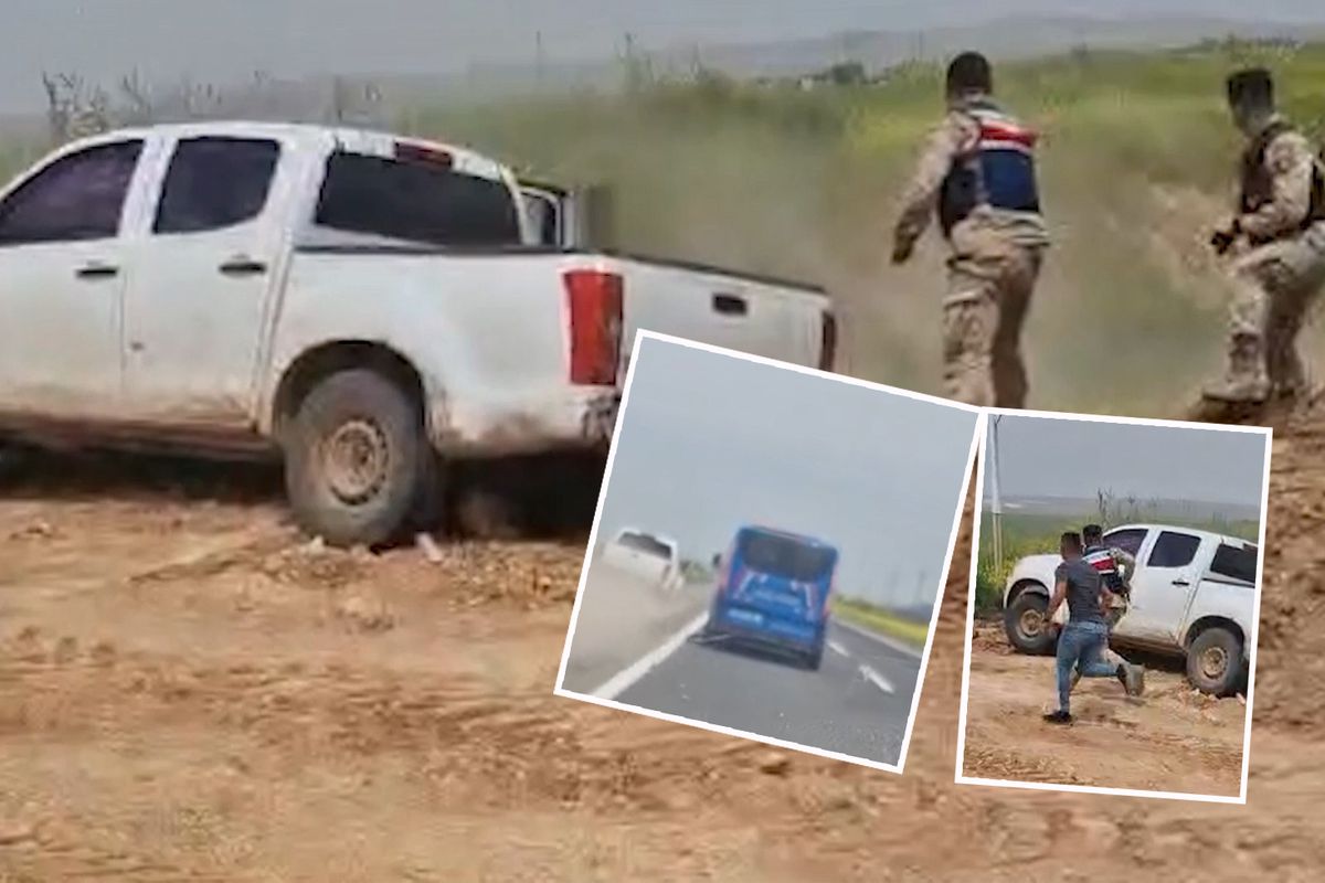 Sınırda nefes kesen kovalamaca buğday tarlasında sona erdi