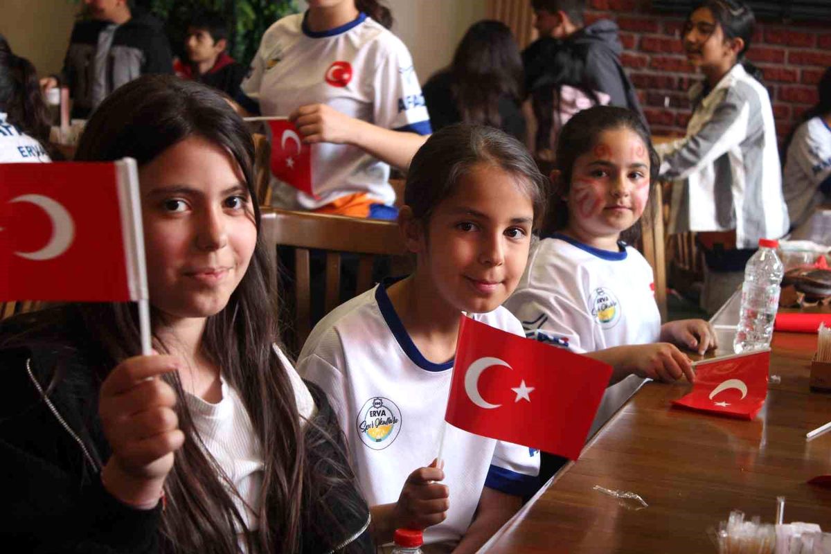AFAD ERVA Spor Okulları\'ndan 23 Nisan Etkinliği