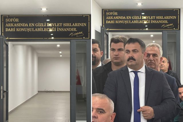 Atatürk’e ait olmayan söz ona atfedilip şoförler odasına asıldı