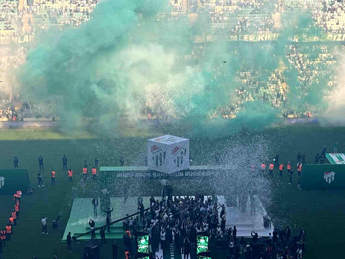 Bursaspor\'un Şampiyonluk Kutlaması