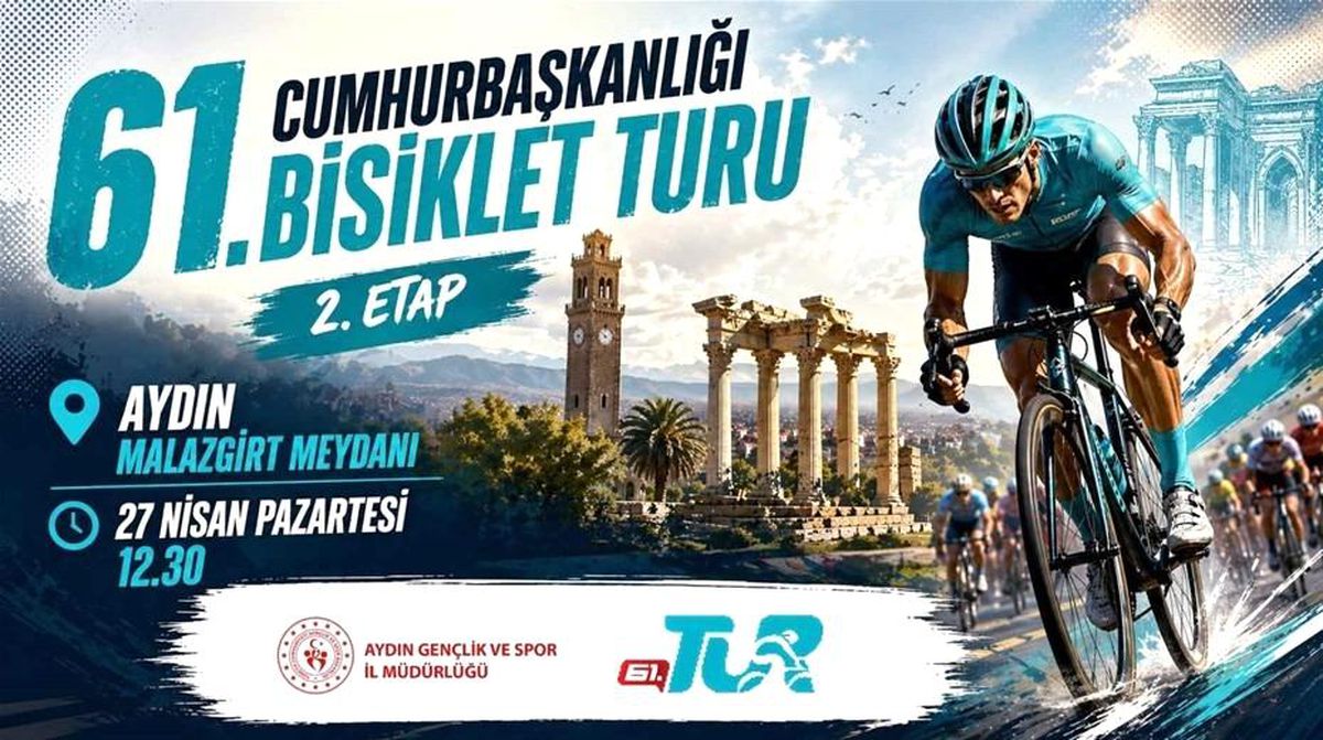 Cumhurbaşkanlığı Bisiklet Turu Aydın\'da