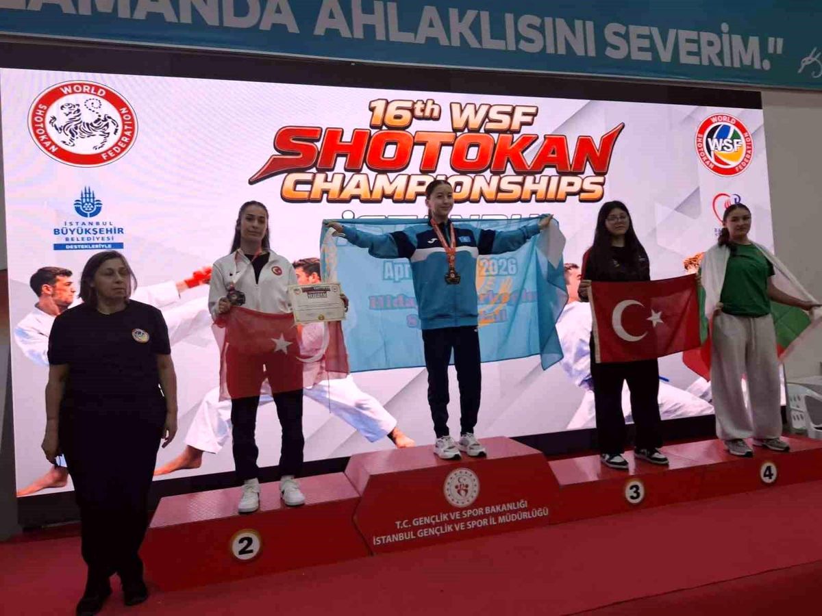 Merve Kazan\'dan Dünya 2\'nciliği