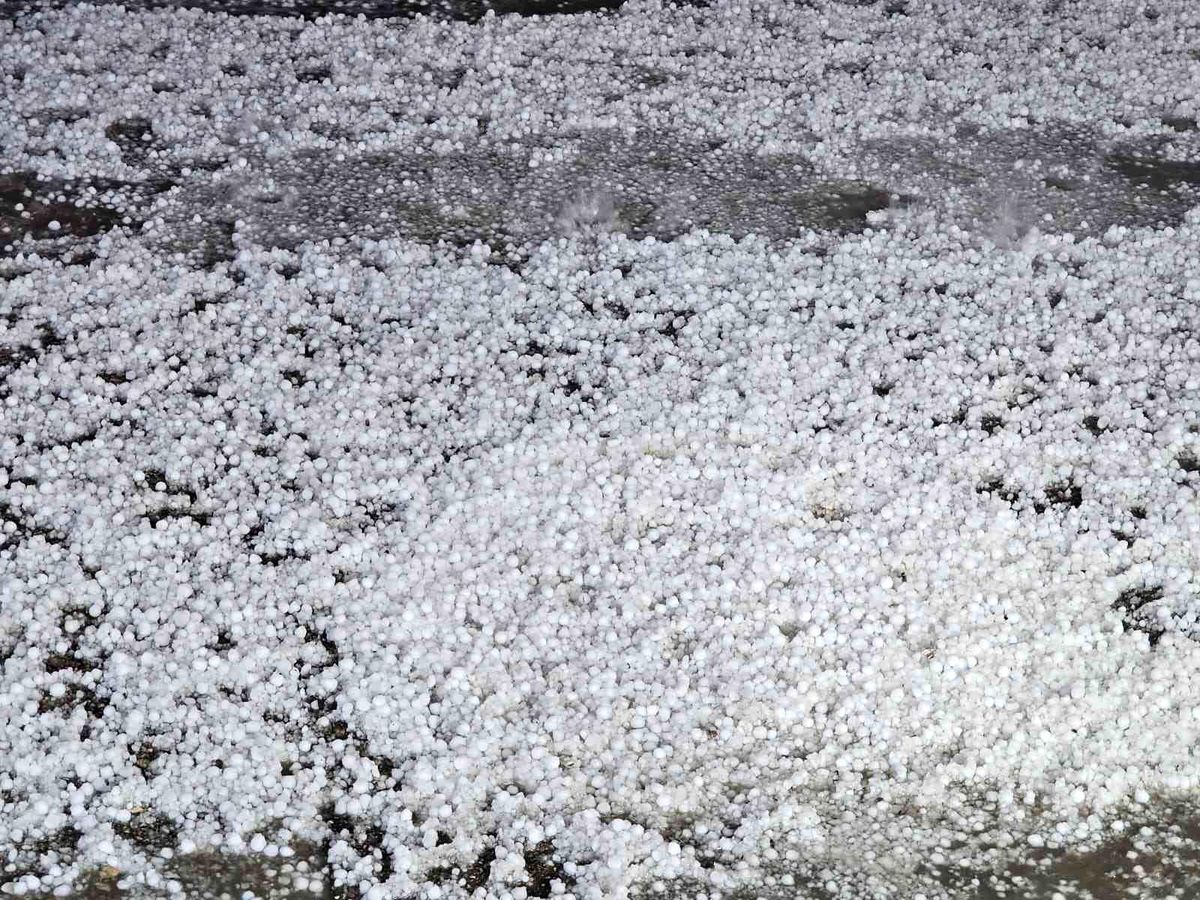 Elazığ\'da Dolu Alarmı