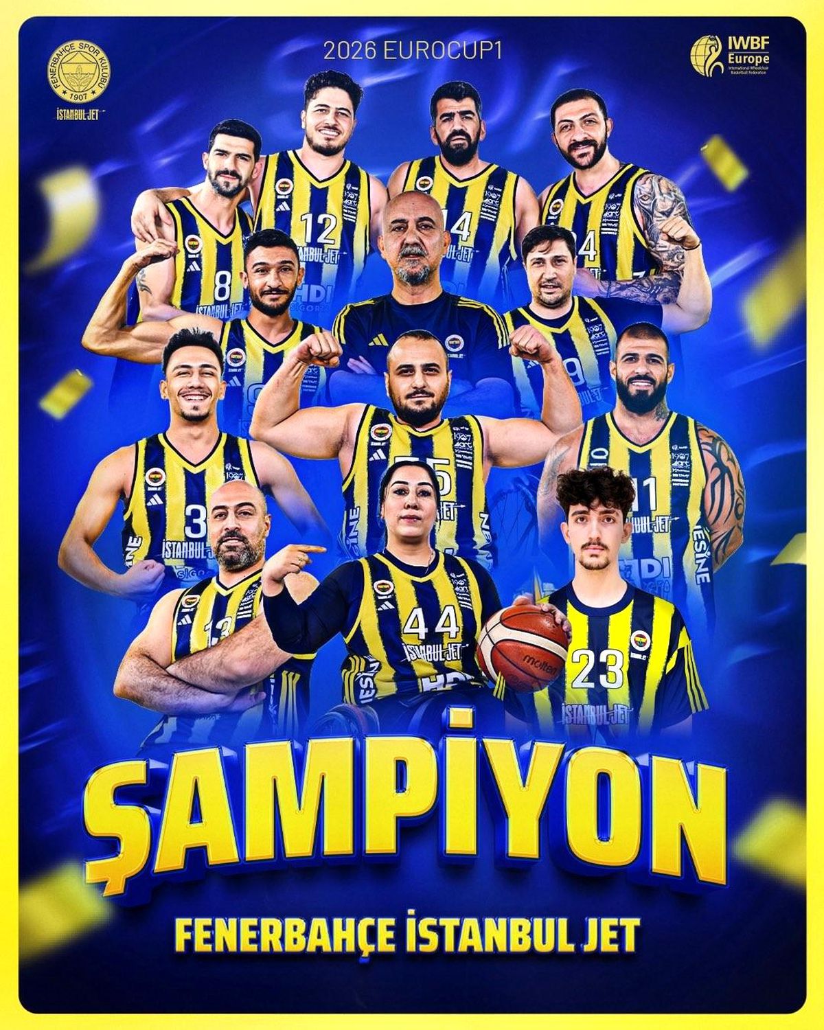 Fenerbahçe EuroCup 1\'de Şampiyon!